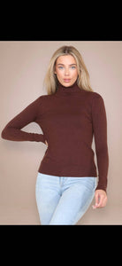 Emma Classic Polo Neck Knit