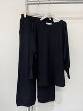 Load image into Gallery viewer, Kitty Premium Knit  Buttons Back Jumper Matched With Trousers
