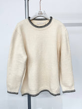 Load image into Gallery viewer, Evie Soft Knit Jumper With Contrast Edging
