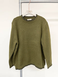 Evie Soft Knit Jumper With Contrast Edging