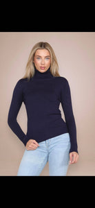 Emma Classic Polo Neck Knit