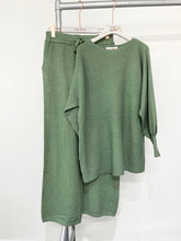 Load image into Gallery viewer, Kitty Premium Knit  Buttons Back Jumper Matched With Trousers
